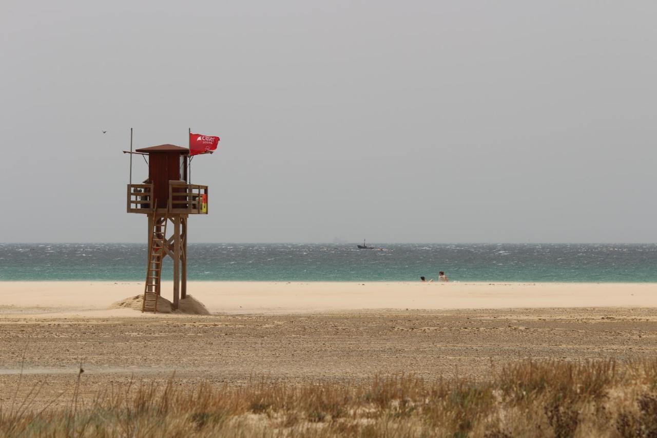 Los Lances Tarifa - Piscina Y Patio 外观 照片