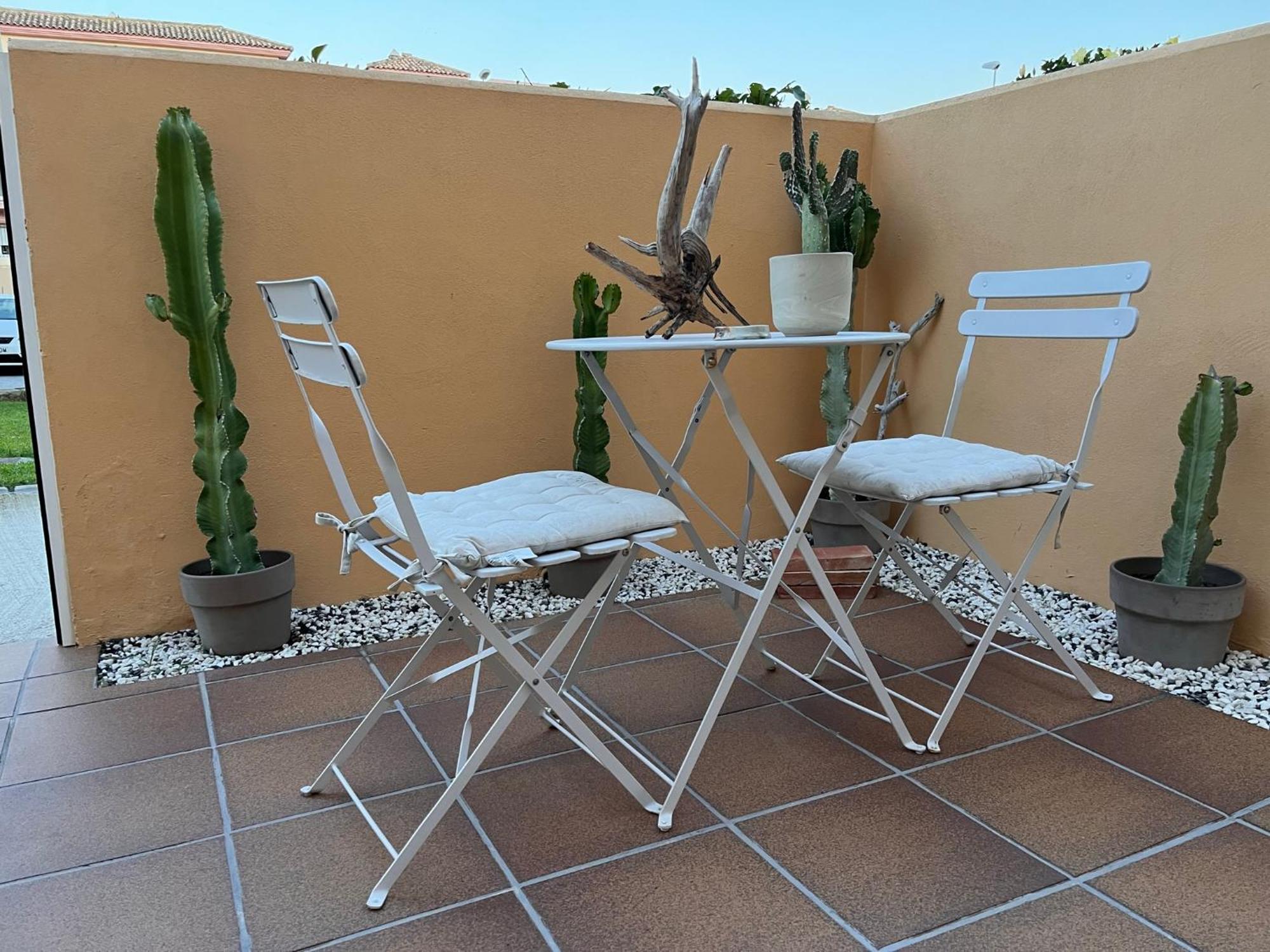 Los Lances Tarifa - Piscina Y Patio 外观 照片